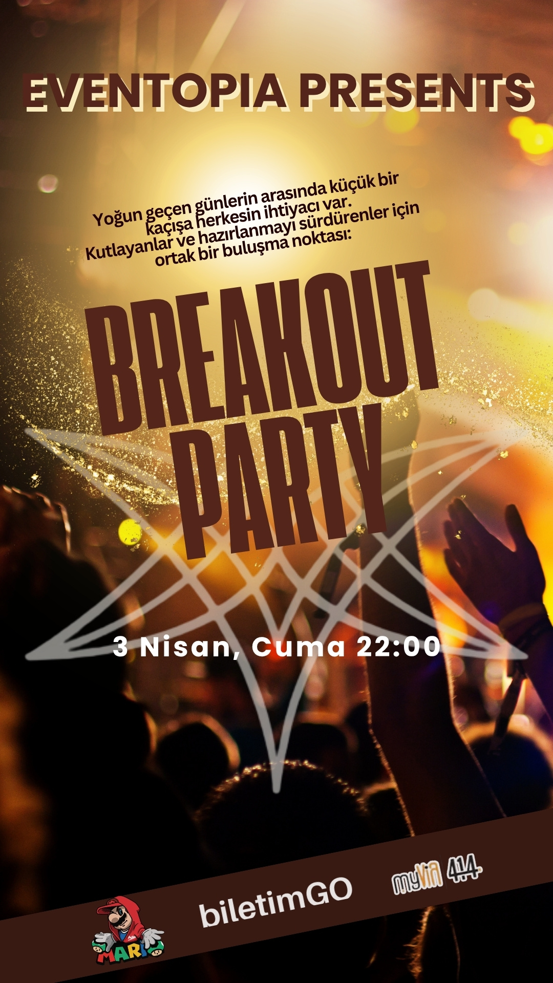 İzmir’de Eventopia Breakout Party tarihinde sahnede