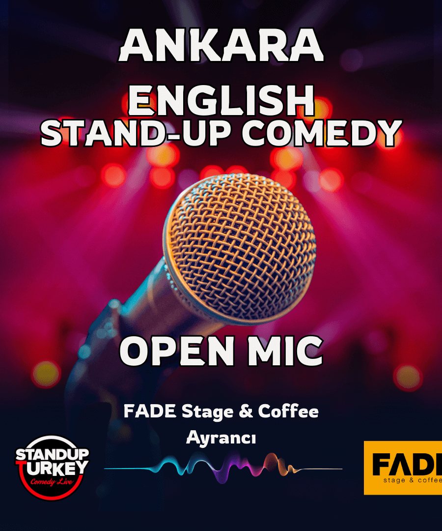 Ankara English Stand-up Comedy Open Mic - Ankara