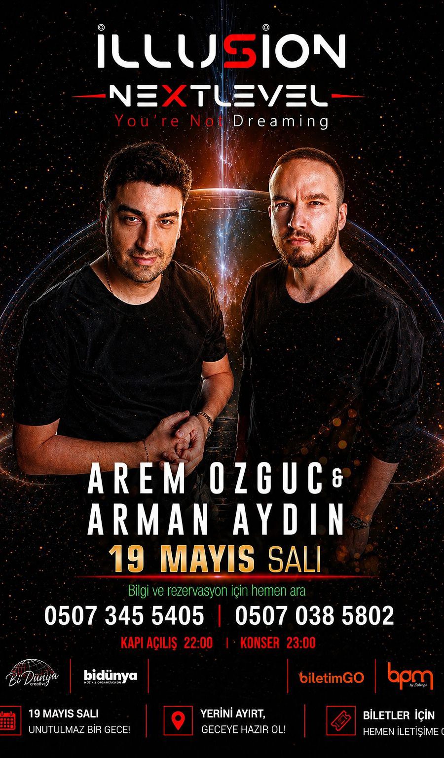 Arem &amp; Arman / Next Level Illusion Alanya - Antalya