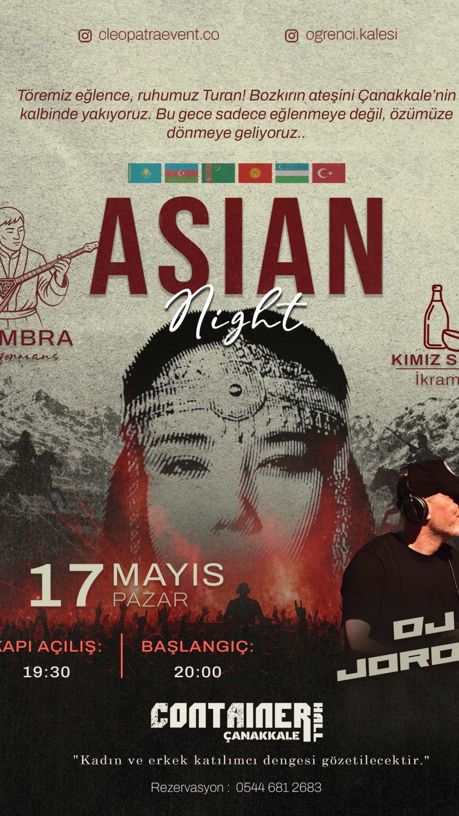 Asian Night Party - Çanakkale