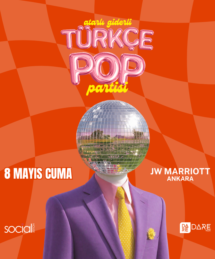 Atarlı giderli Türkçe pop partisi - Ankara