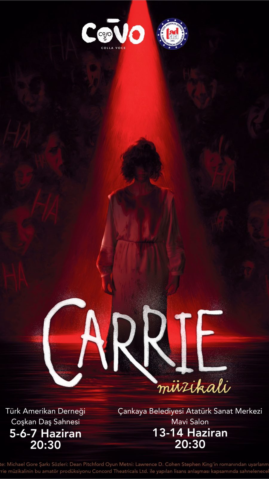 Carrie Müzikali – 7 Haziran - Ankara