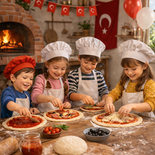 Çocuklar İçin Pizza Atölye - Ankara