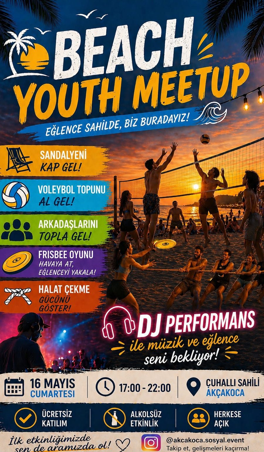 Beach Youth Meetup - Düzce
