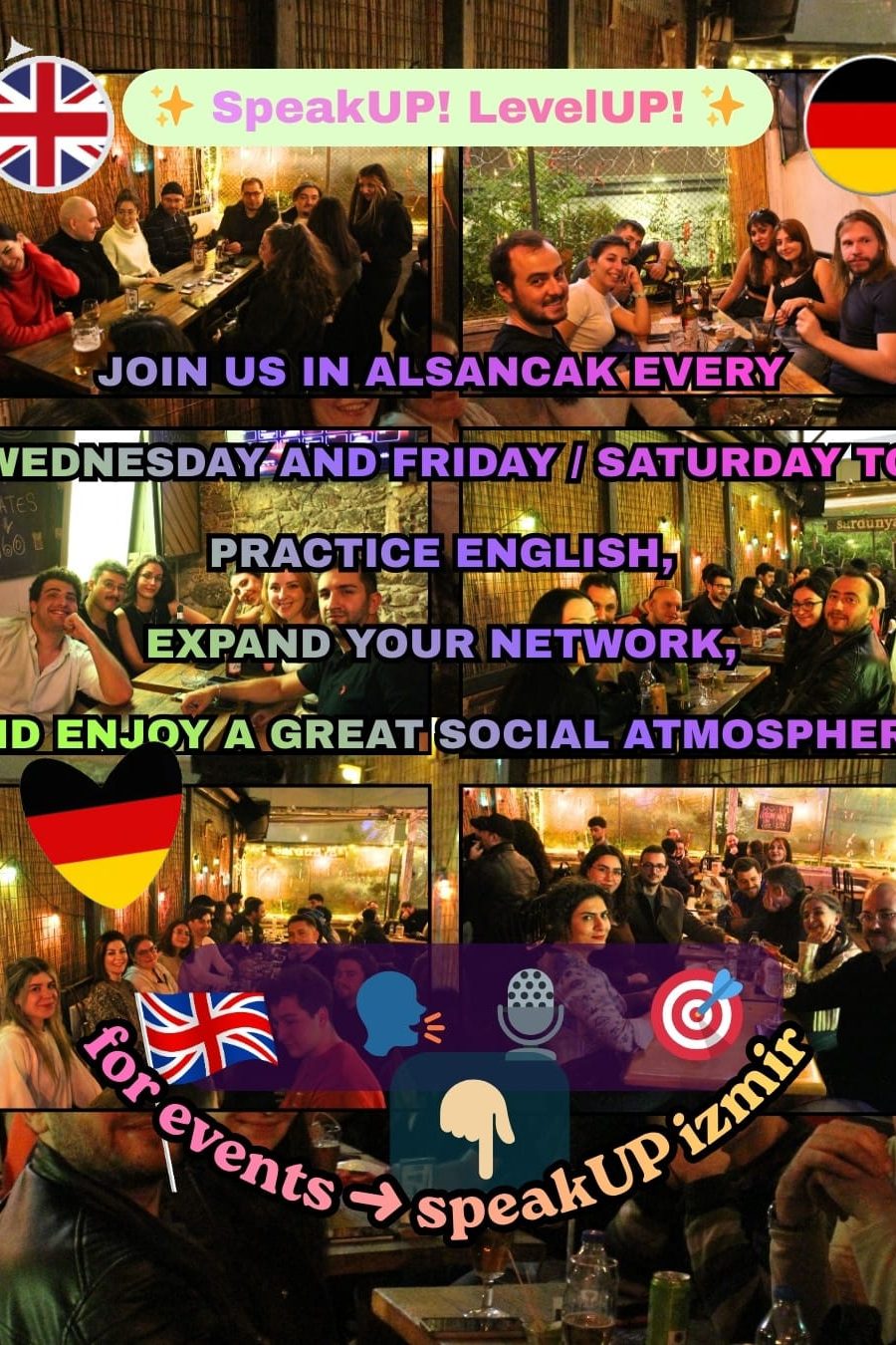English Speaking Club | SpeakUP - İzmir