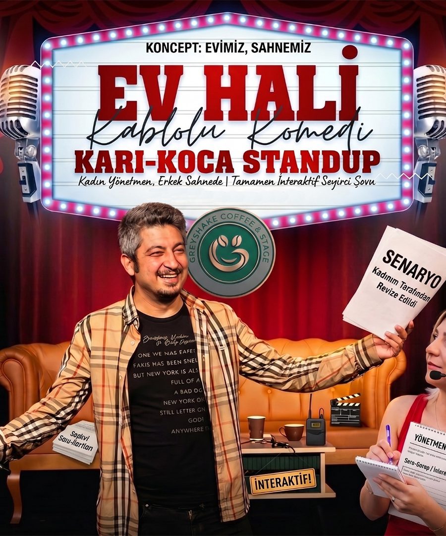 Ev Hali Kablolu Komedi (Karı-Koca Standup) - Ankara