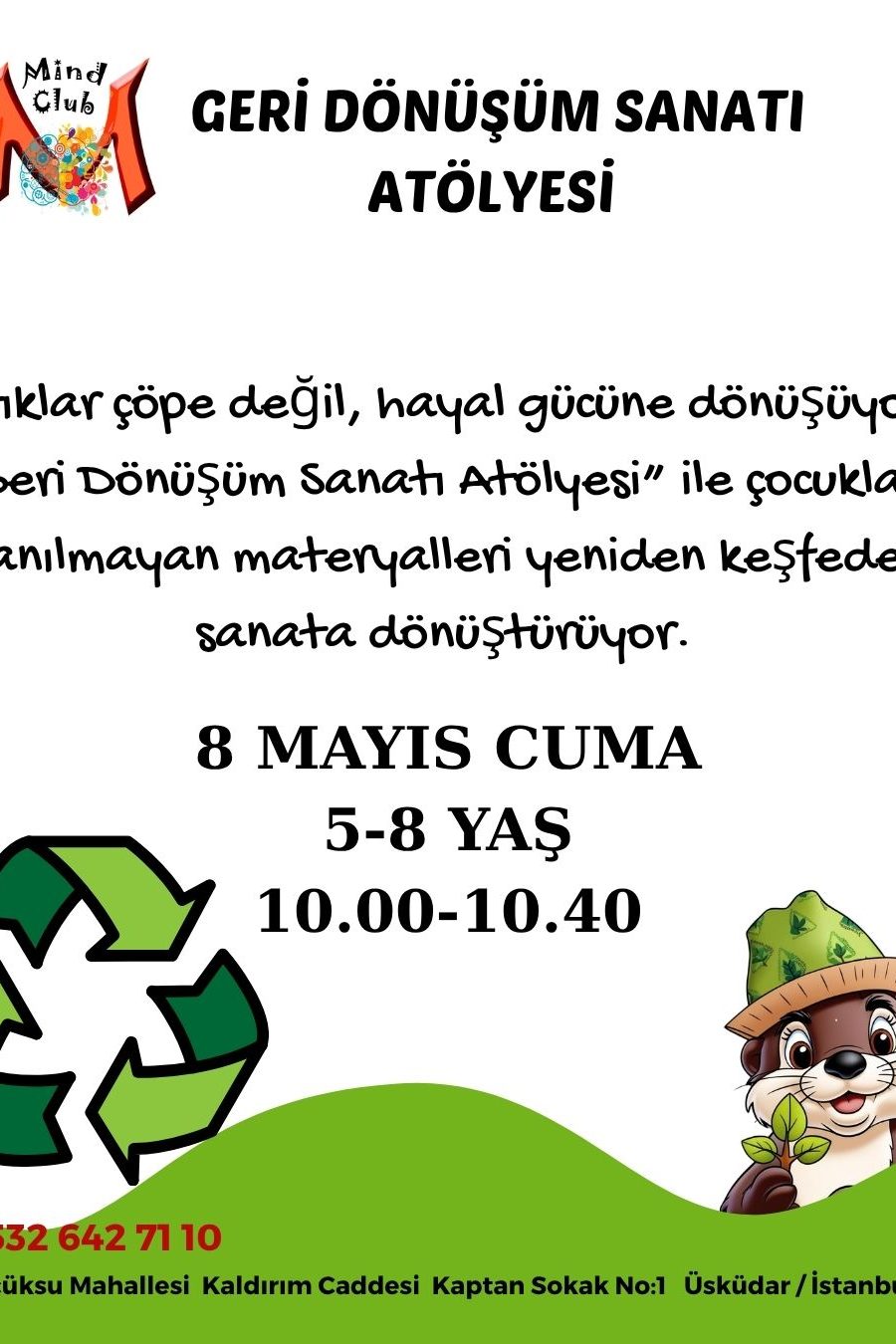 Geri Dönüşüm Sanatı Atölyesi - İstanbul