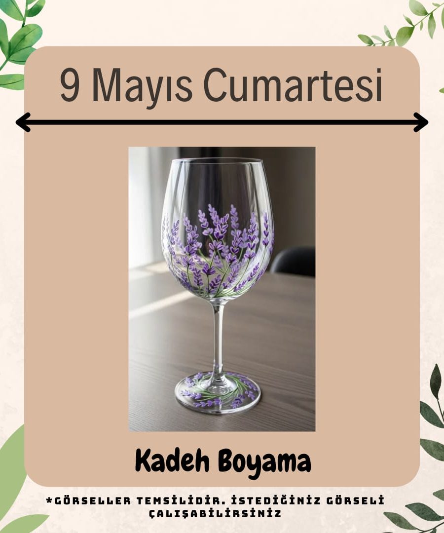 Kadeh Boyama Etkinliği - İstanbul
