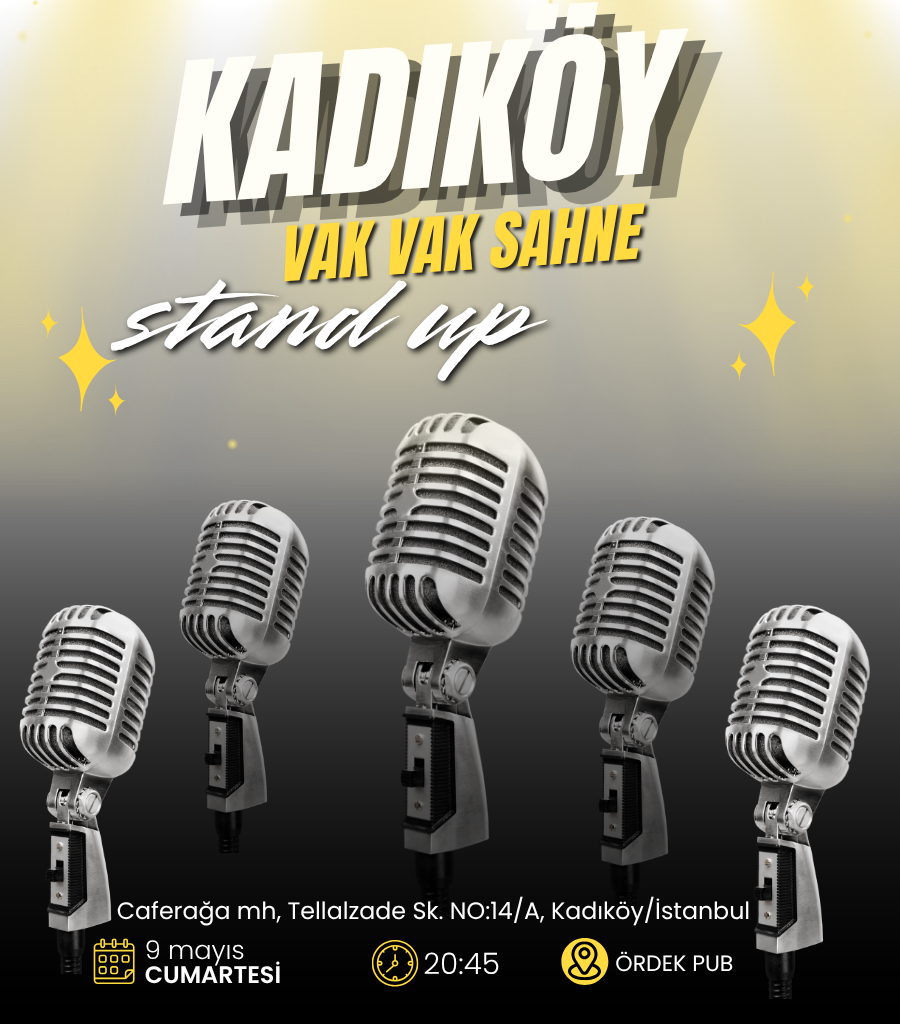 Kadıköy Vak Vak Sahne Stand Up - İstanbul