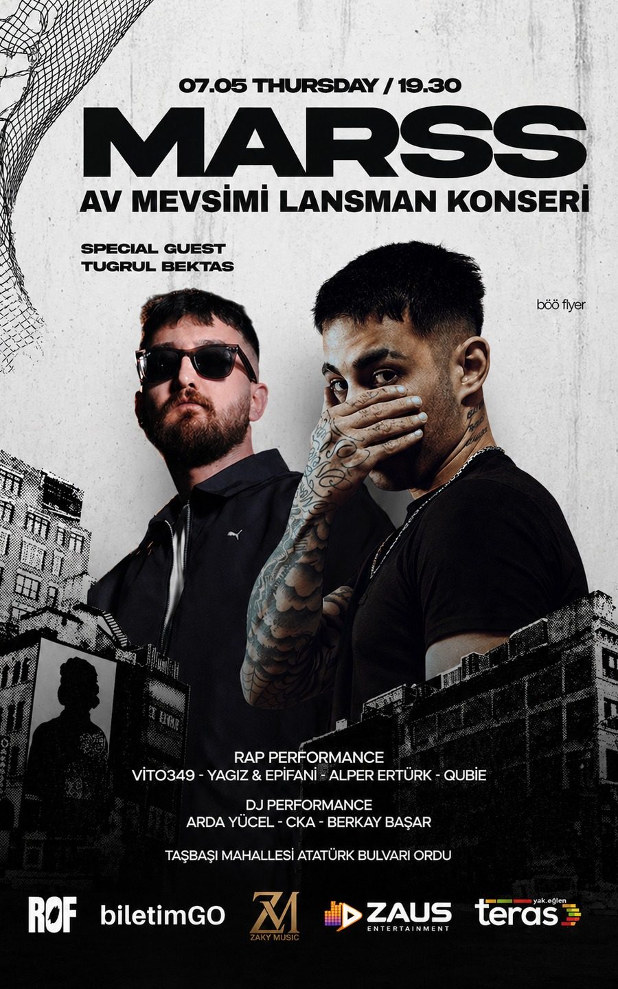 MARSS LANSMAN KONSERİ - Ordu