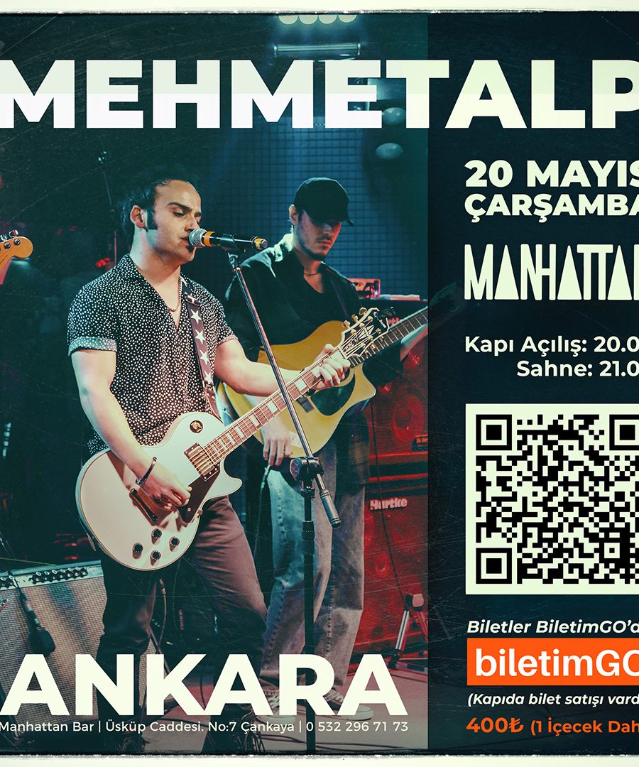 Mehmet Alp Manhattan Ankara Konseri - Ankara