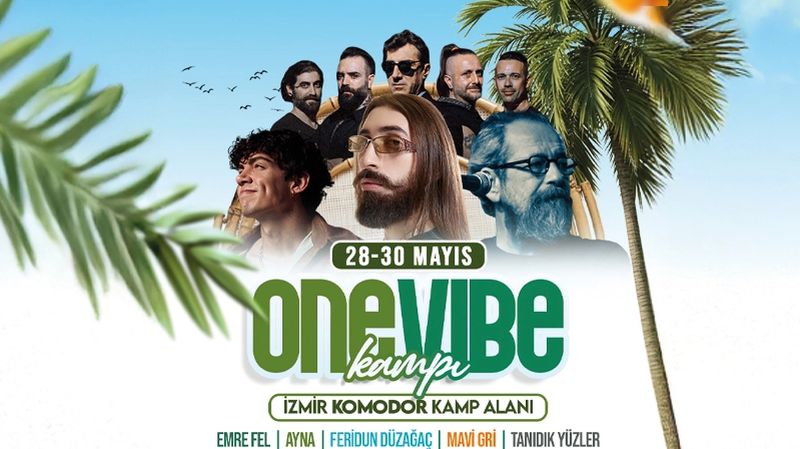 One Vibe Kampı görseli - One Vibe Kampı: 28–29–30 Mayıs tarihlerinde, doğayla müziğin…