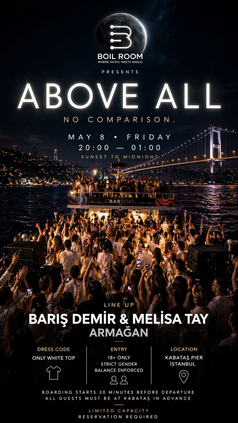 Opening Boat Party - İstanbul