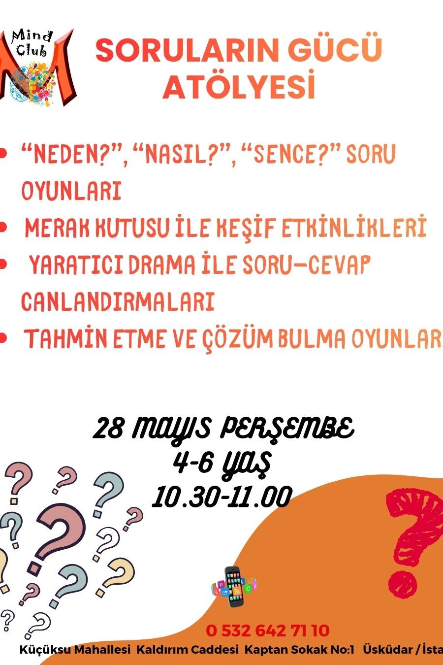 Soruların Gücü Atölyesi - İstanbul