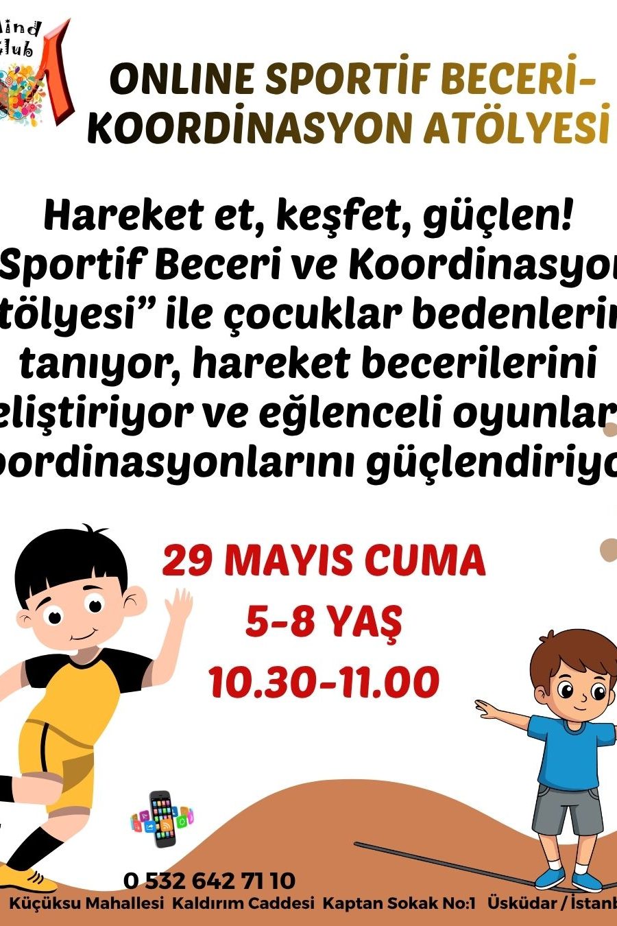 Sportif Beceri- Koordinasyon Atölyesi - İstanbul
