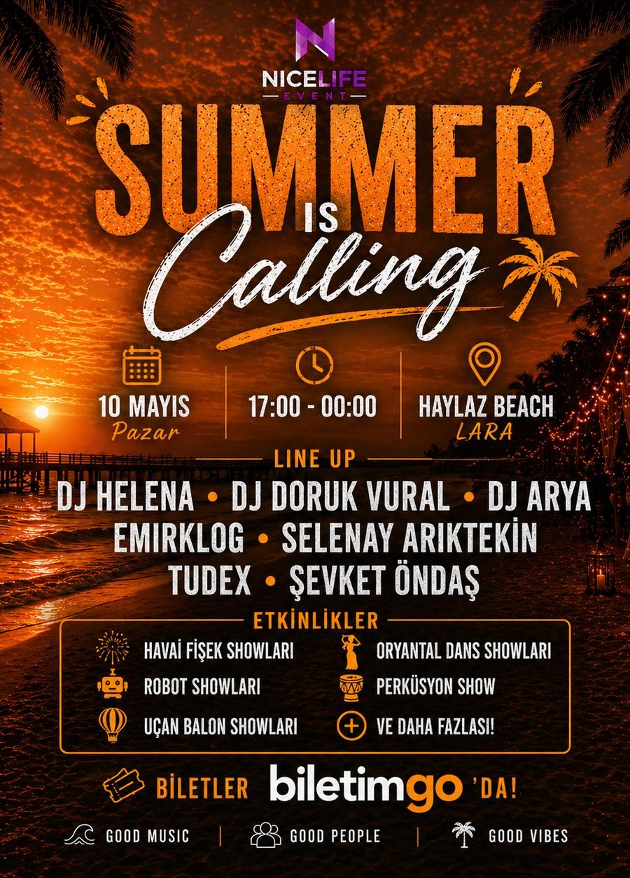 Summer is Calling – Sunset Party - Antalya