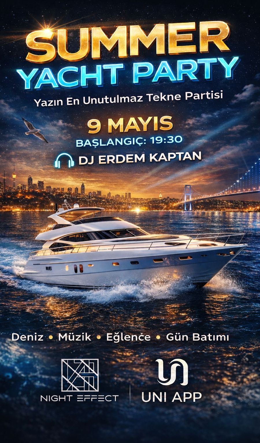 Summer Yacht Party - İstanbul
