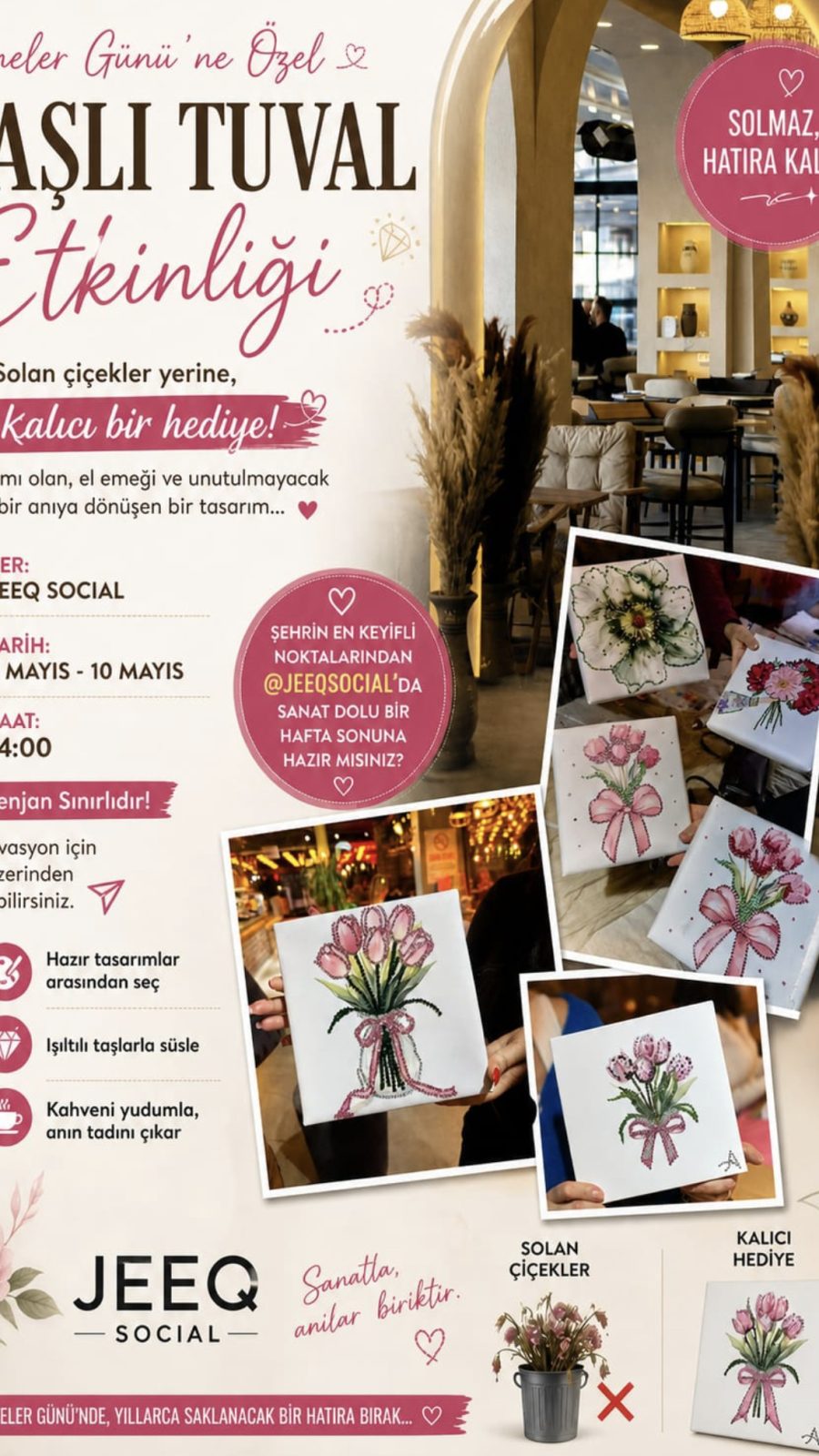 TAŞLI TUVAL WORKSHOP - İzmir