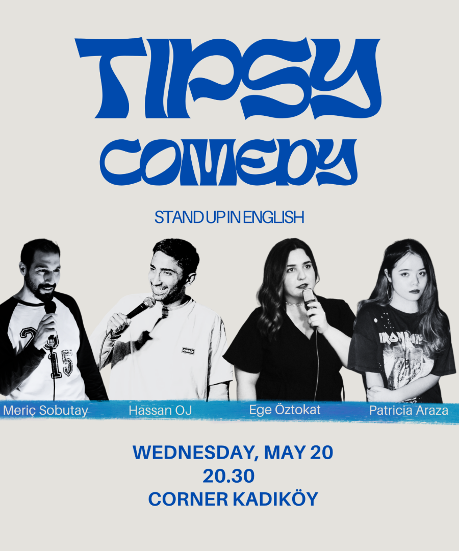 Tipsy Comedy – Stand up in English - İstanbul
