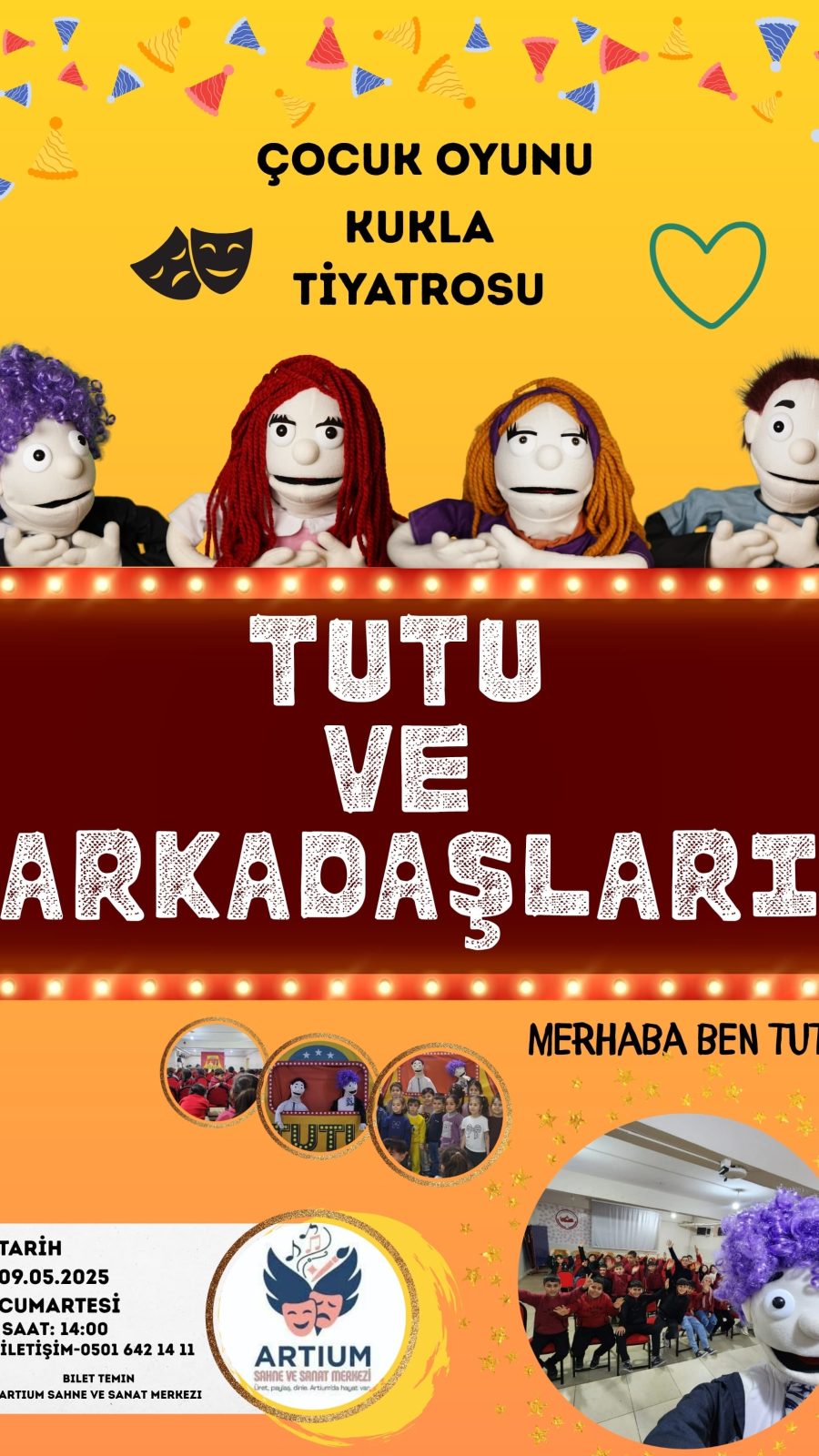 TUTU VE ARKADAŞLARI ( Çocuk Oyunu Kukla Tiyatrosu) - Mardin