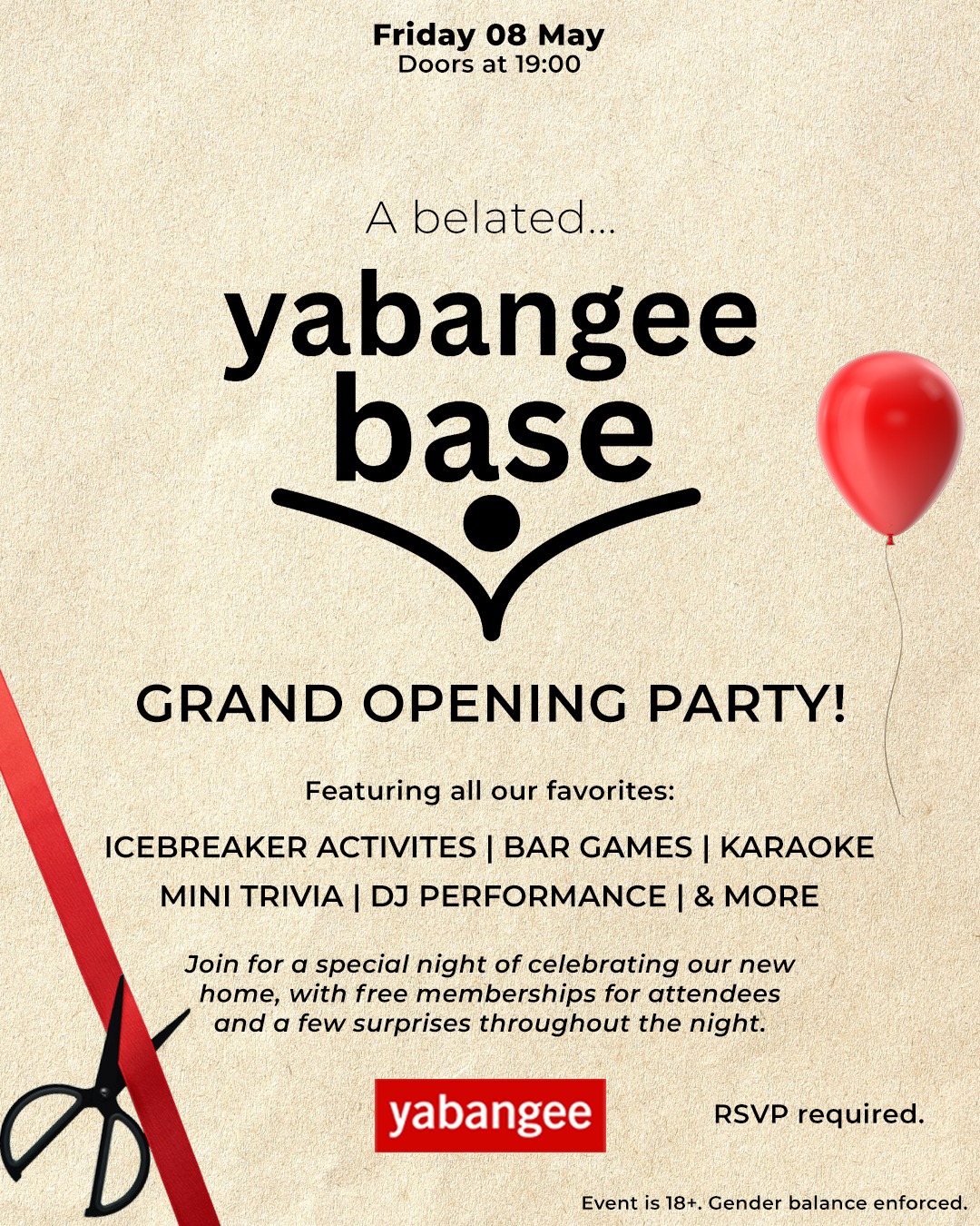 Yabangee Base: Grand Opening Celebration
